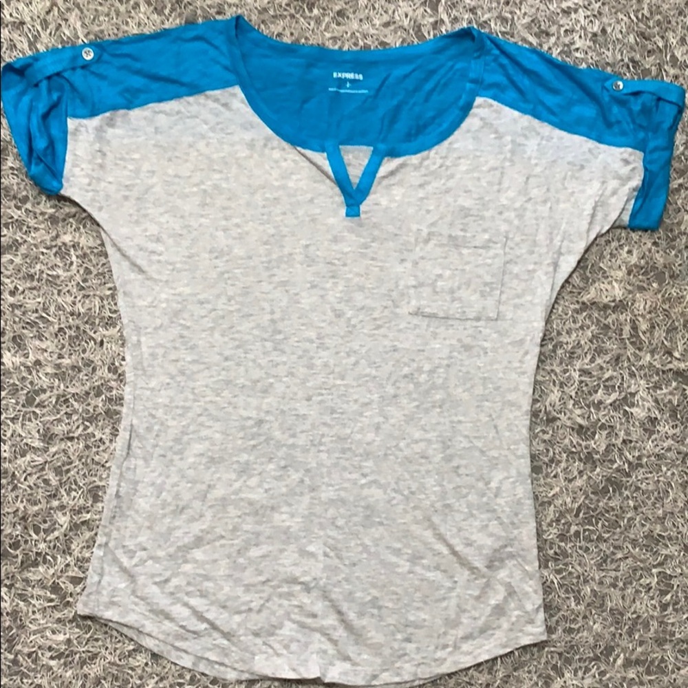 Short sleeve baseball tee